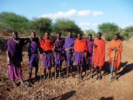 The Maasai own these grounds